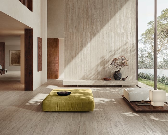 דמוי טרוורטין אפור, R10 נגד החלקה. 
גודל: 120*60 
תוצרת איטליה 
לפי הזמנה מיוחדת - 6 שבועות